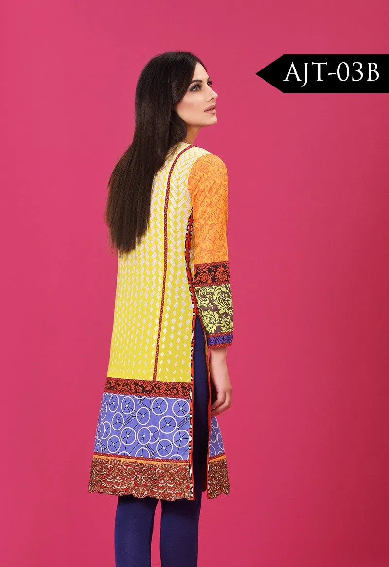 Asim Jofa Lawn Tunics Collection - AJT-3B