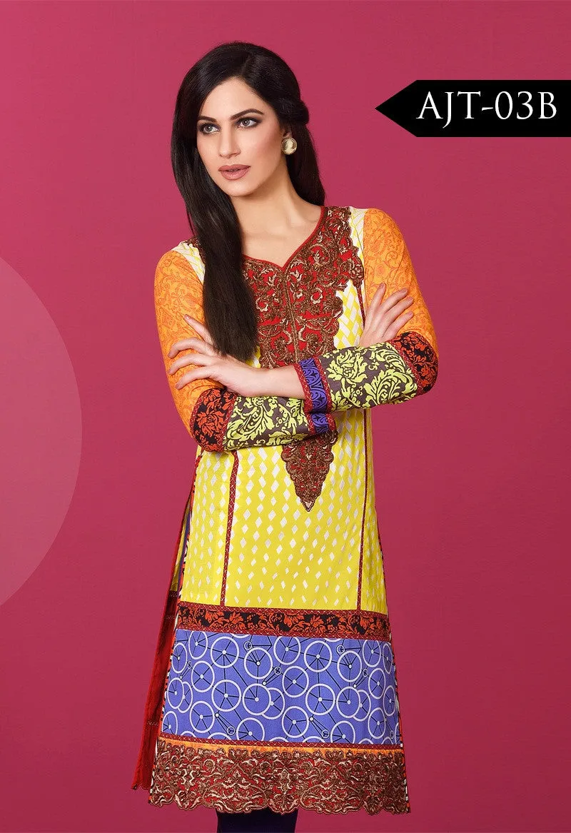 Asim Jofa Lawn Tunics Collection - AJT-3B