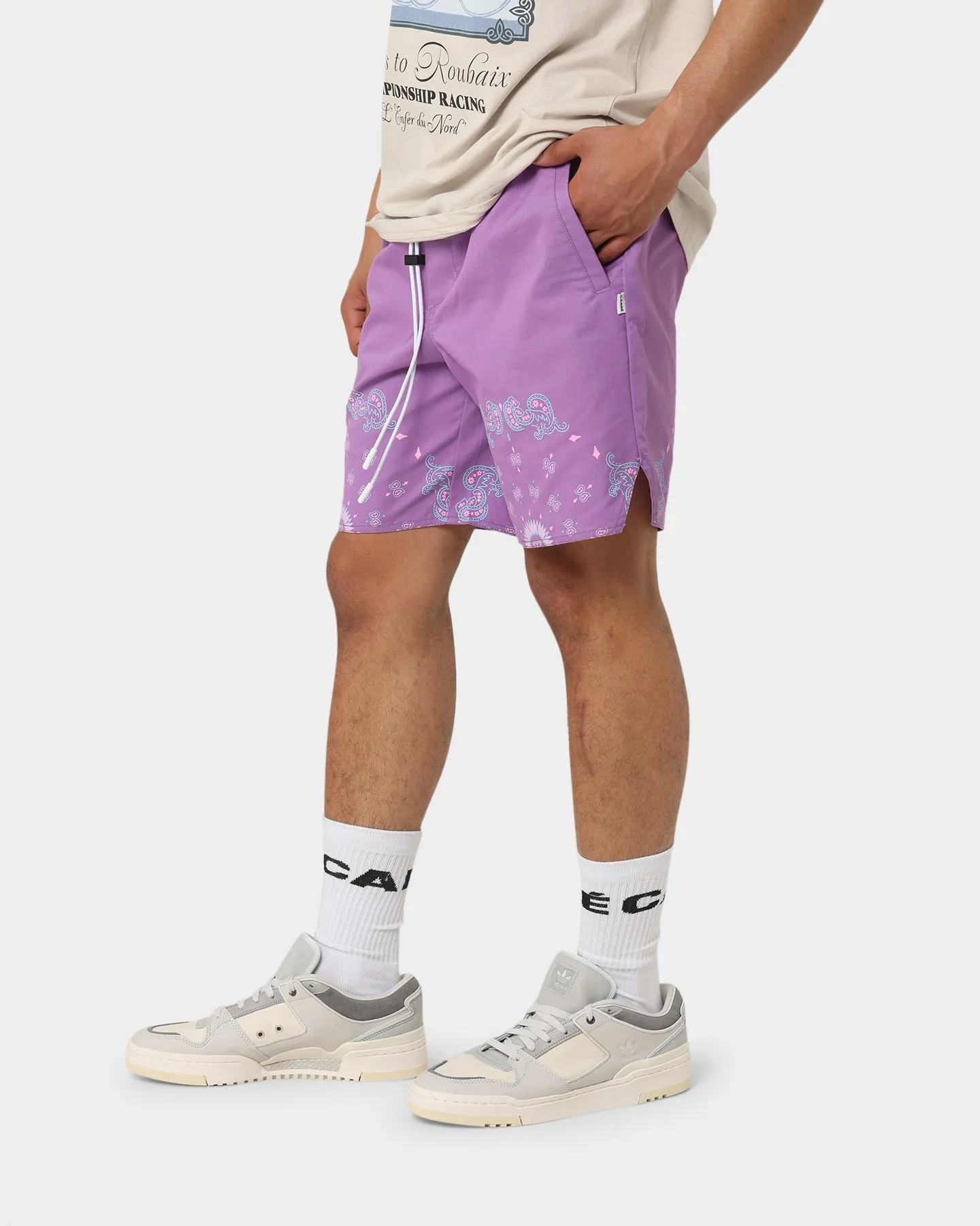 Carre Raphael LP Shorts Purple