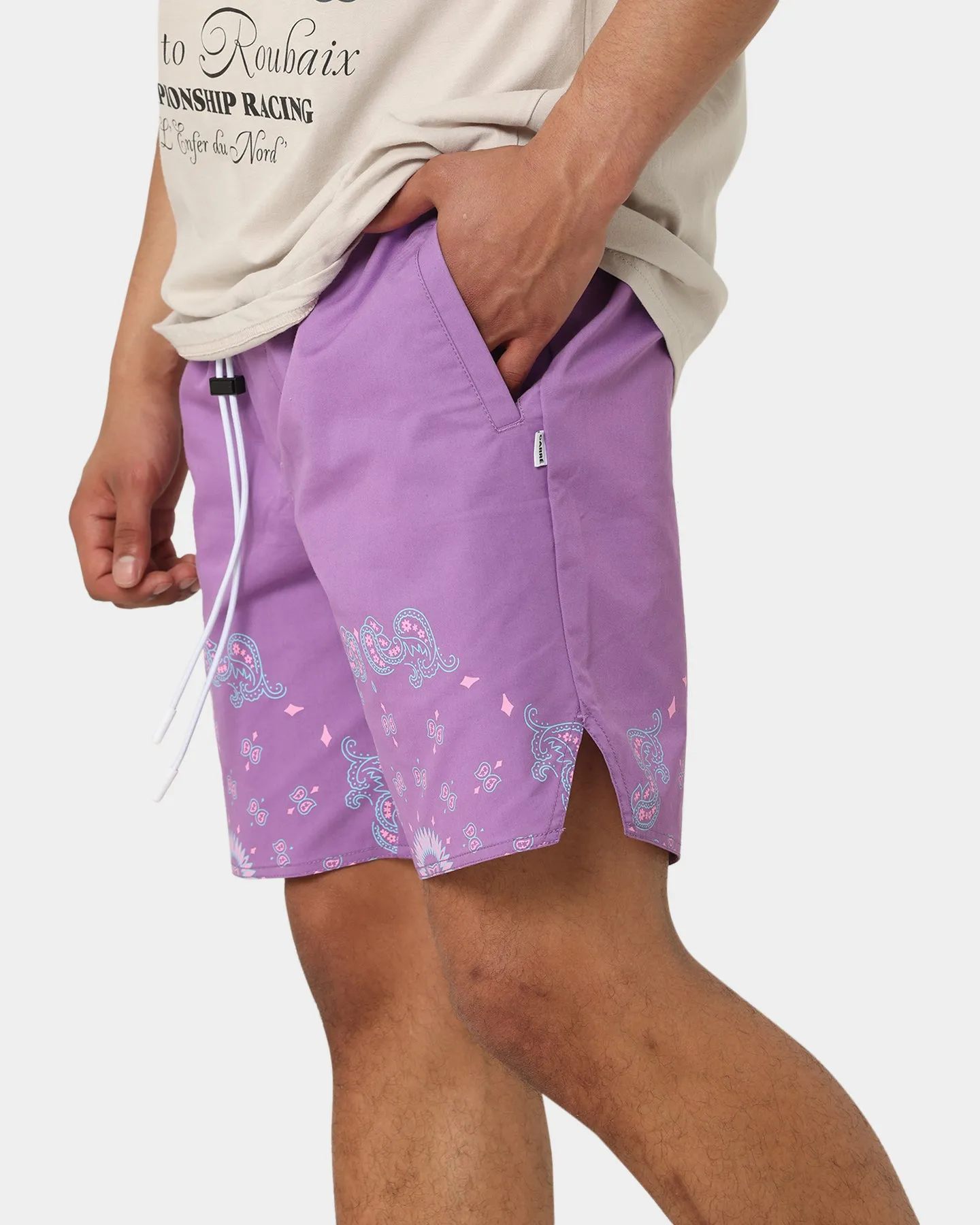 Carre Raphael LP Shorts Purple