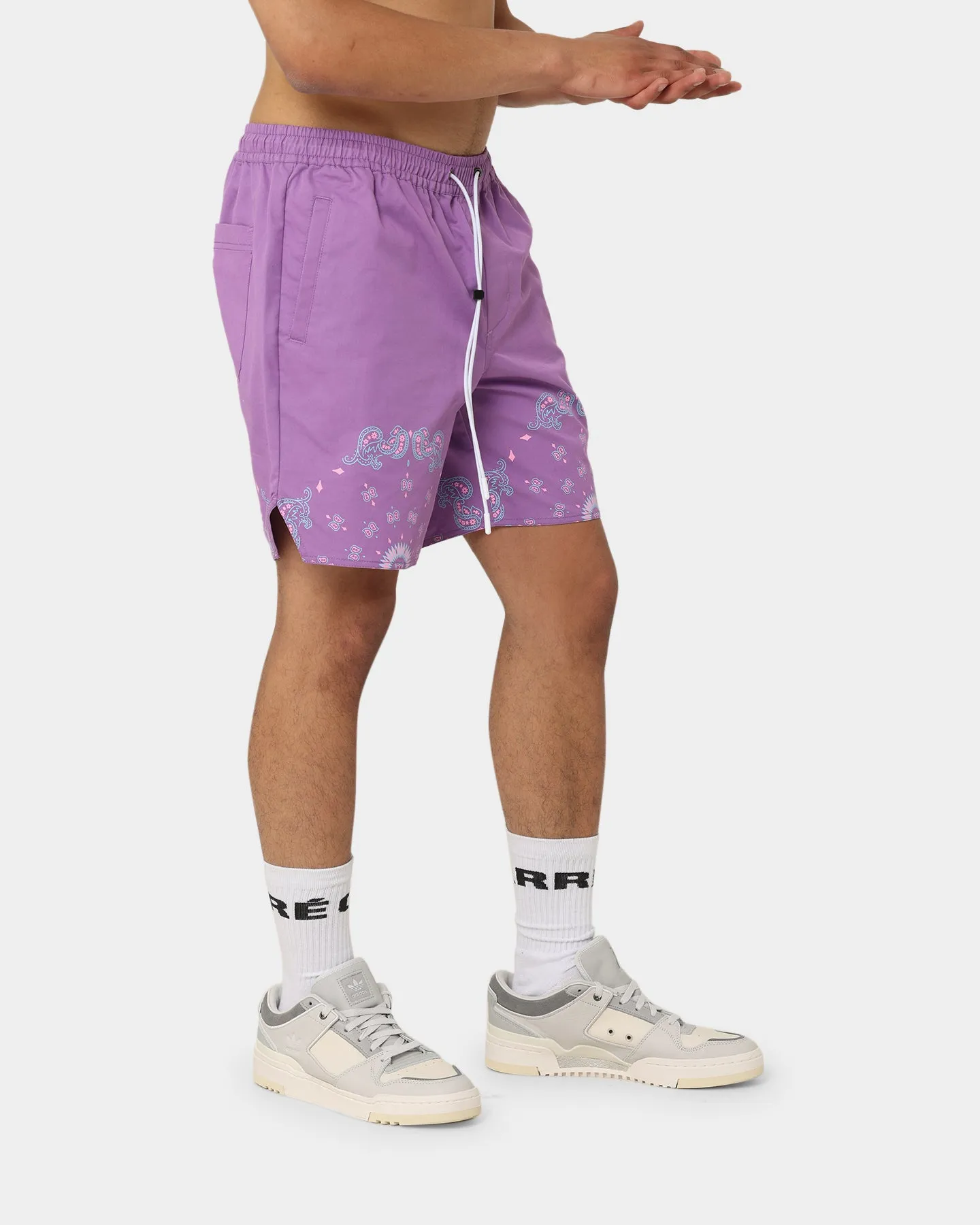 Carre Raphael LP Shorts Purple