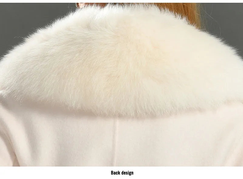 Cashmere Fur Wool Coats