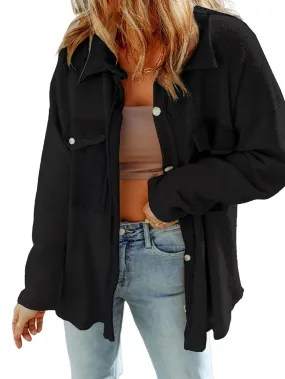 Casual Long Sleeve Cardigan Jacket