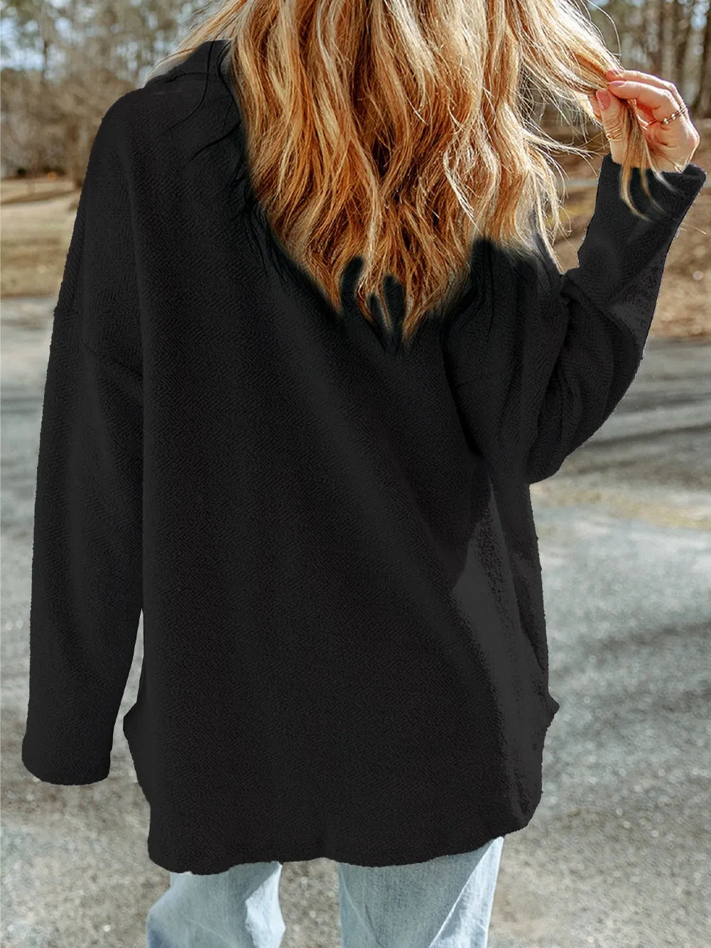 Casual Long Sleeve Cardigan Jacket