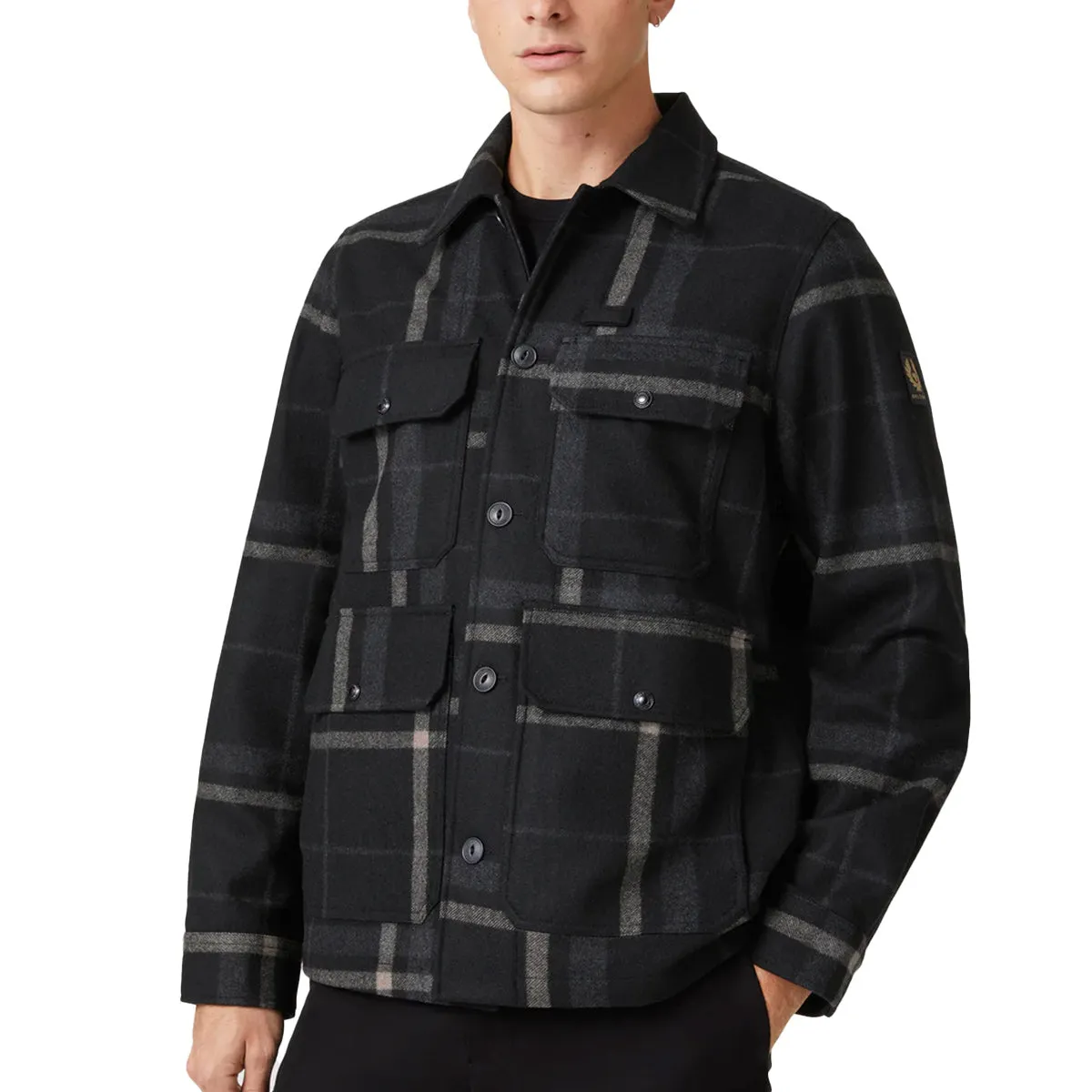 Charcoal Forge Wool Overshirt