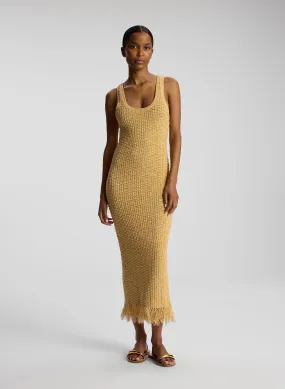 Clementine Bouclé Knit Midi Dress