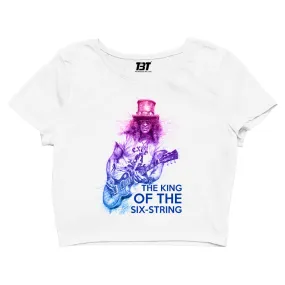 Crop Top - The King Of The Six String - Slash