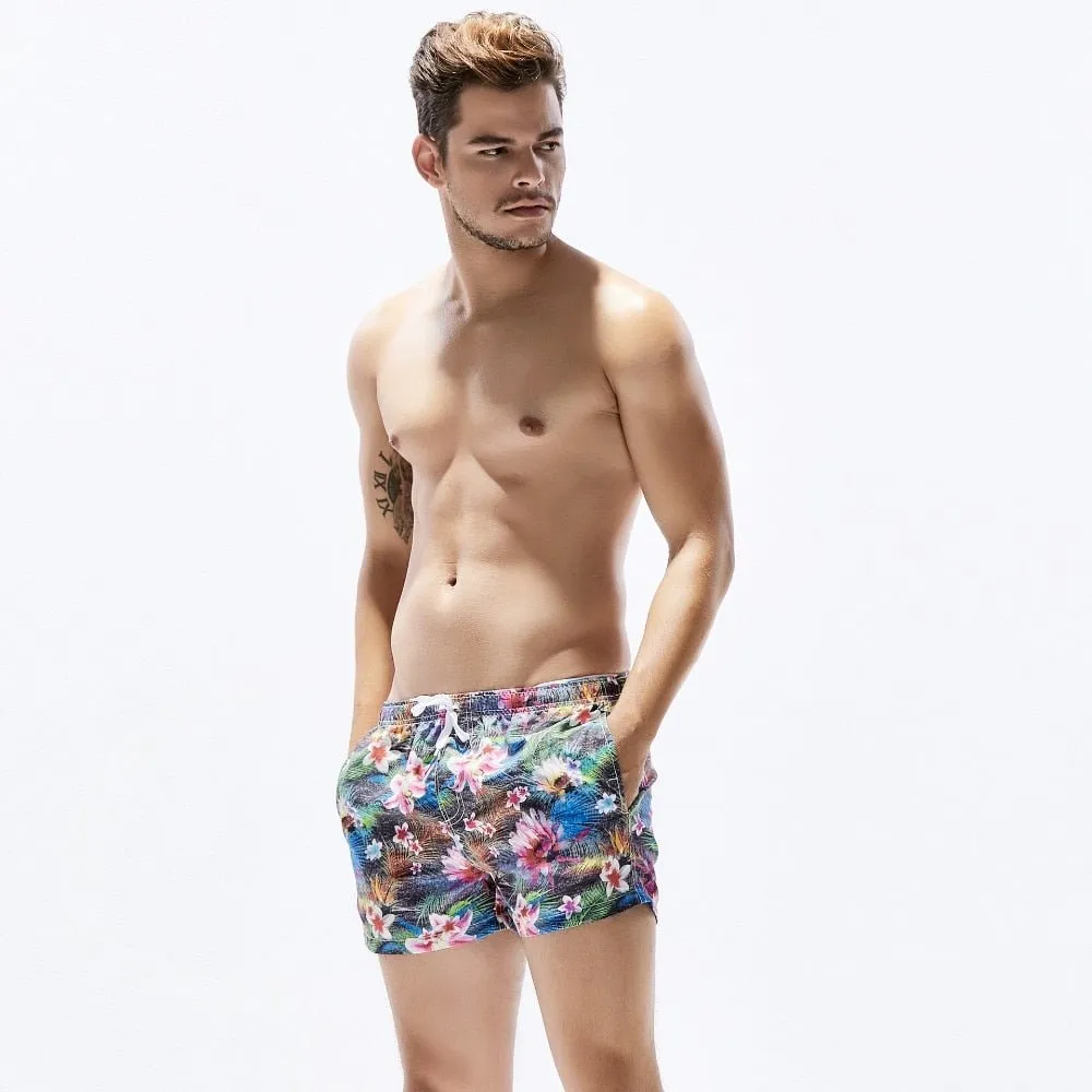 Dark Floral Board Shorts