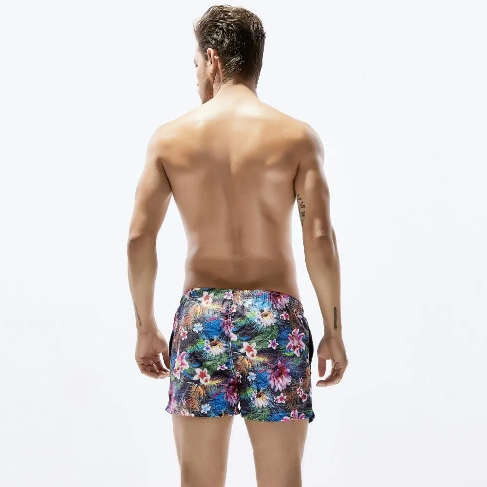 Dark Floral Board Shorts