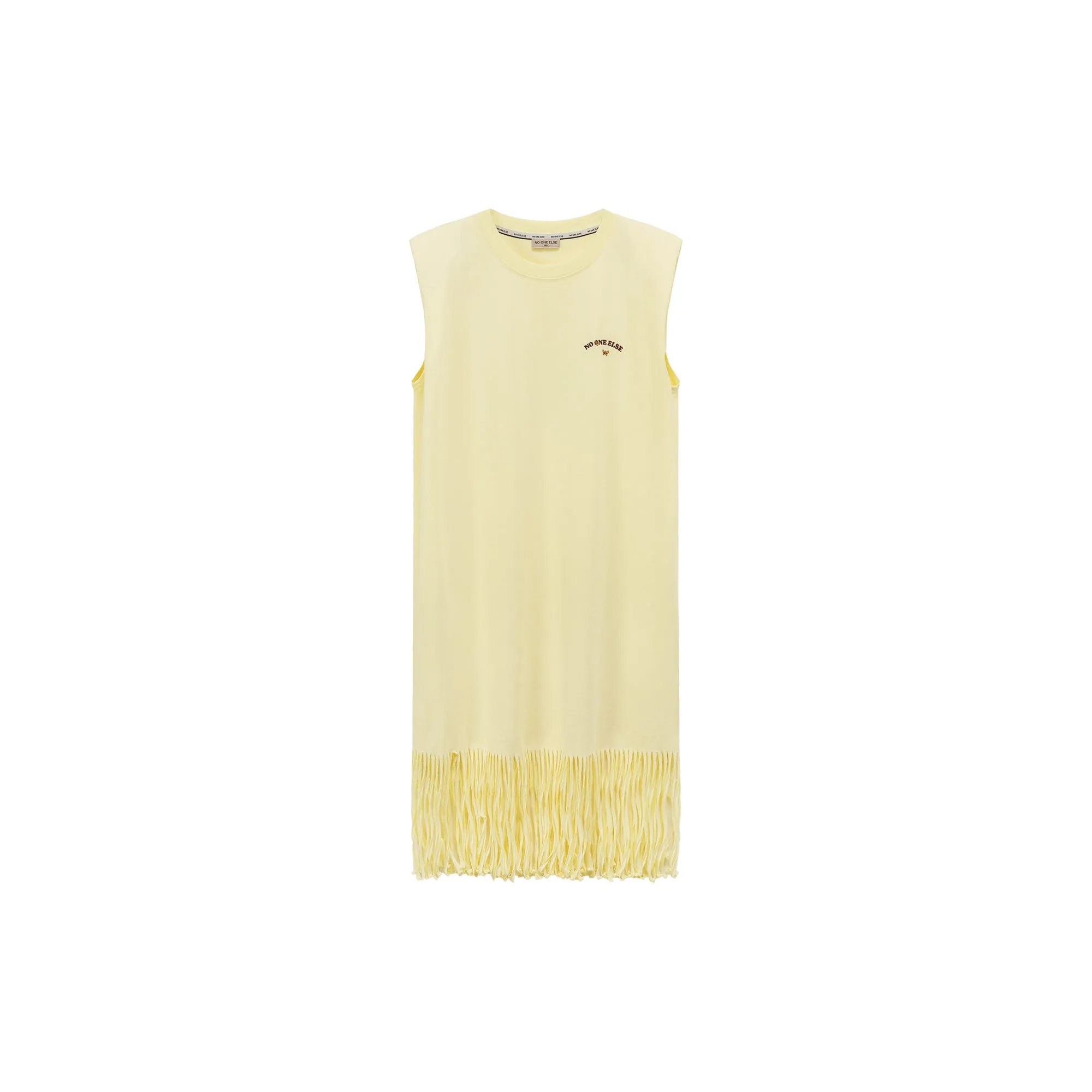 Fringed Sleeveless Dress