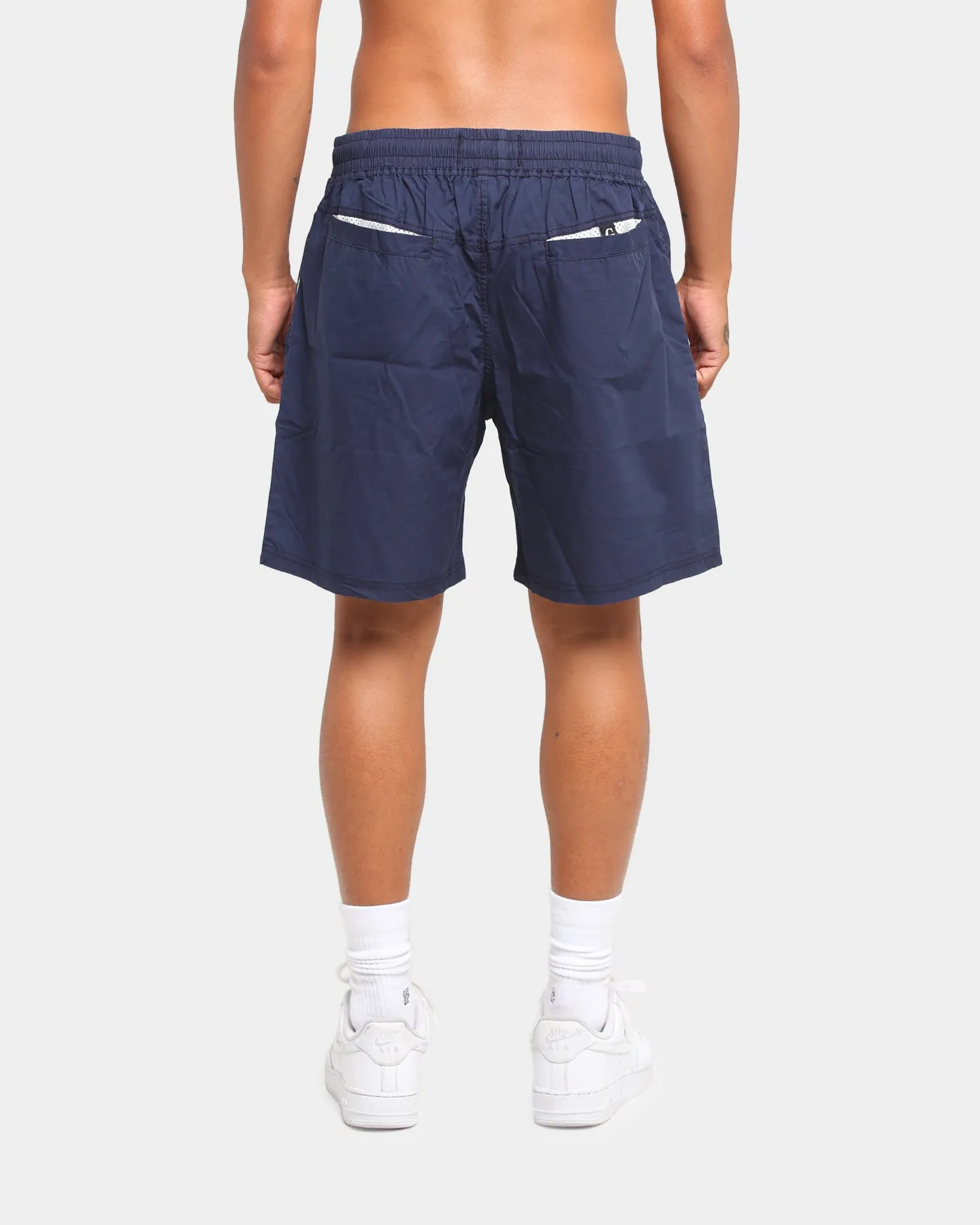 Grand Scheme Wobbly Swim Shorts Navy