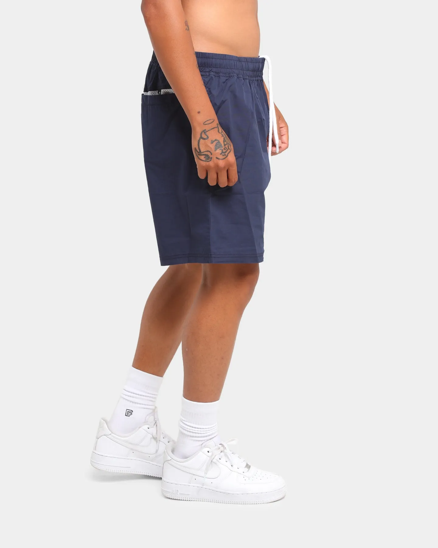 Grand Scheme Wobbly Swim Shorts Navy