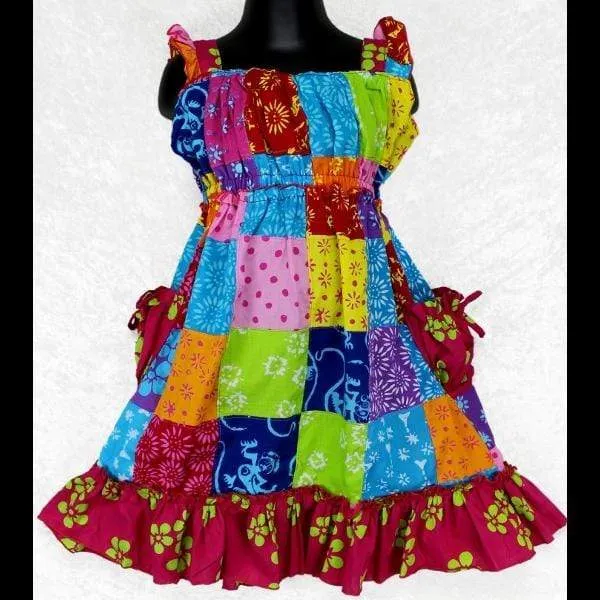 Harper's Patchwork Dress (Ages:2, 4, 6)