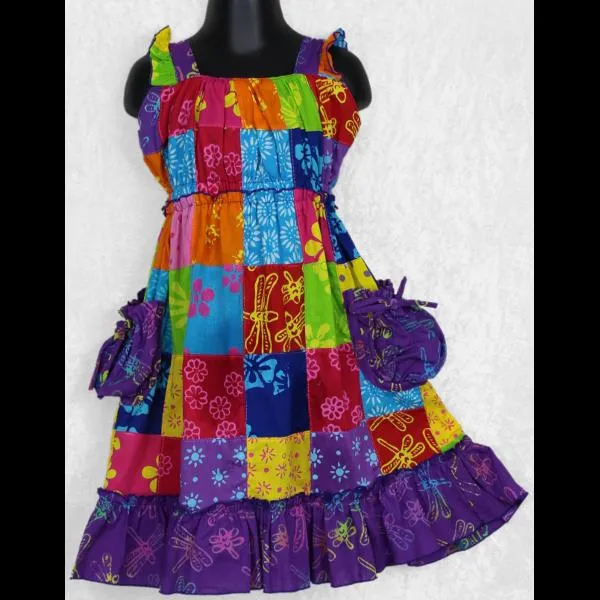 Harper's Patchwork Dress (Ages:2, 4, 6)