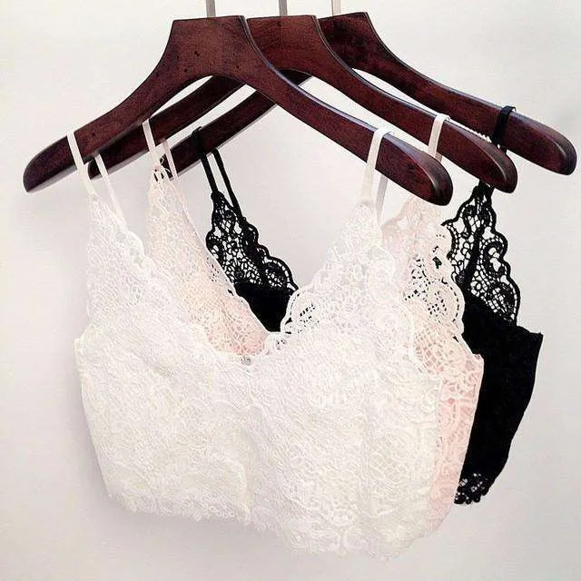 Lace Crop Tops