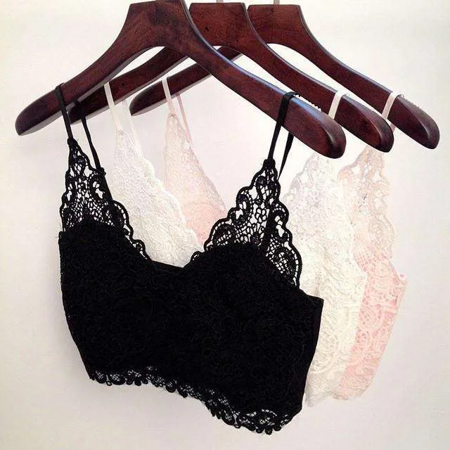 Lace Crop Tops