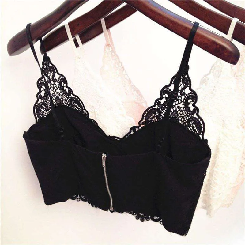 Lace Crop Tops