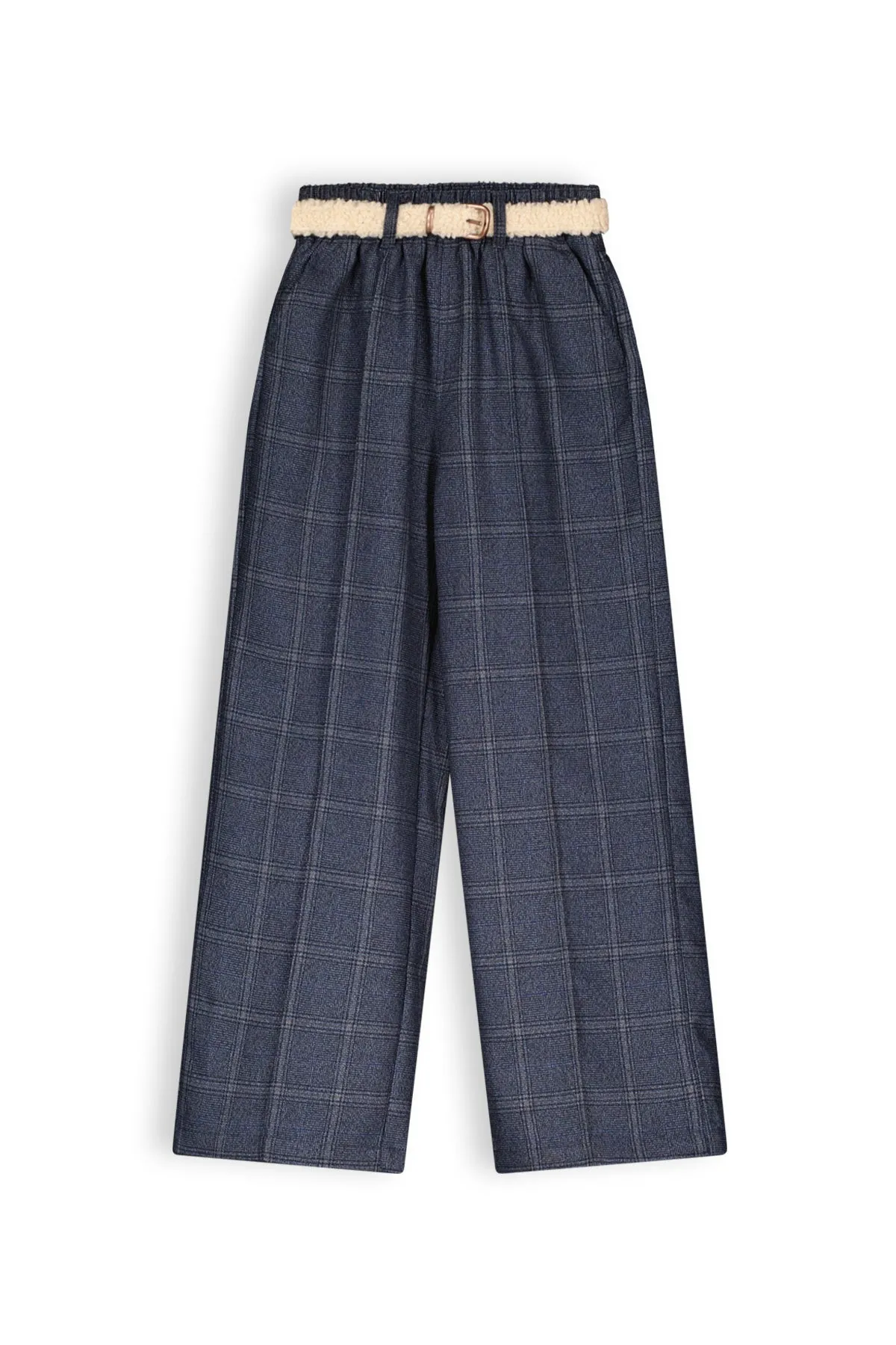 NoNo Sayla girls check palazzo pants