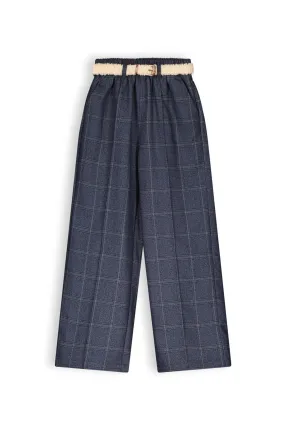 NoNo Sayla girls check palazzo pants