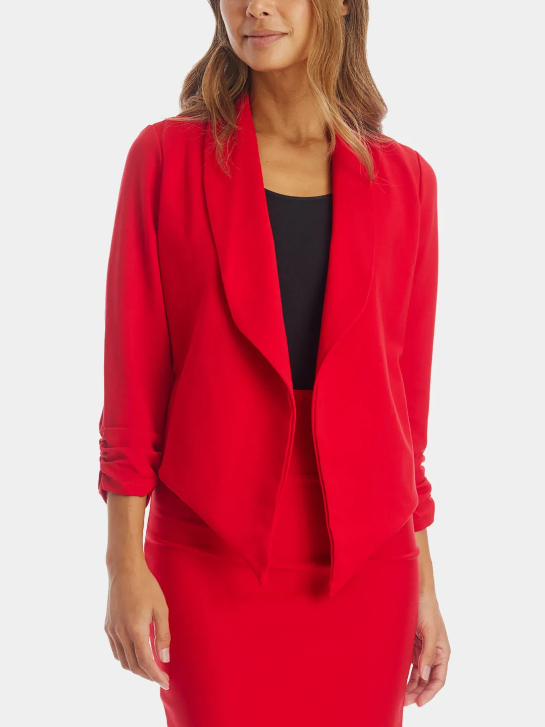 Open Front Blazer