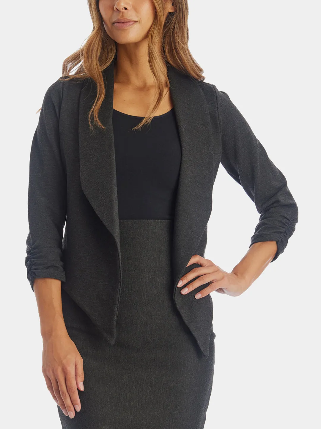 Open Front Blazer