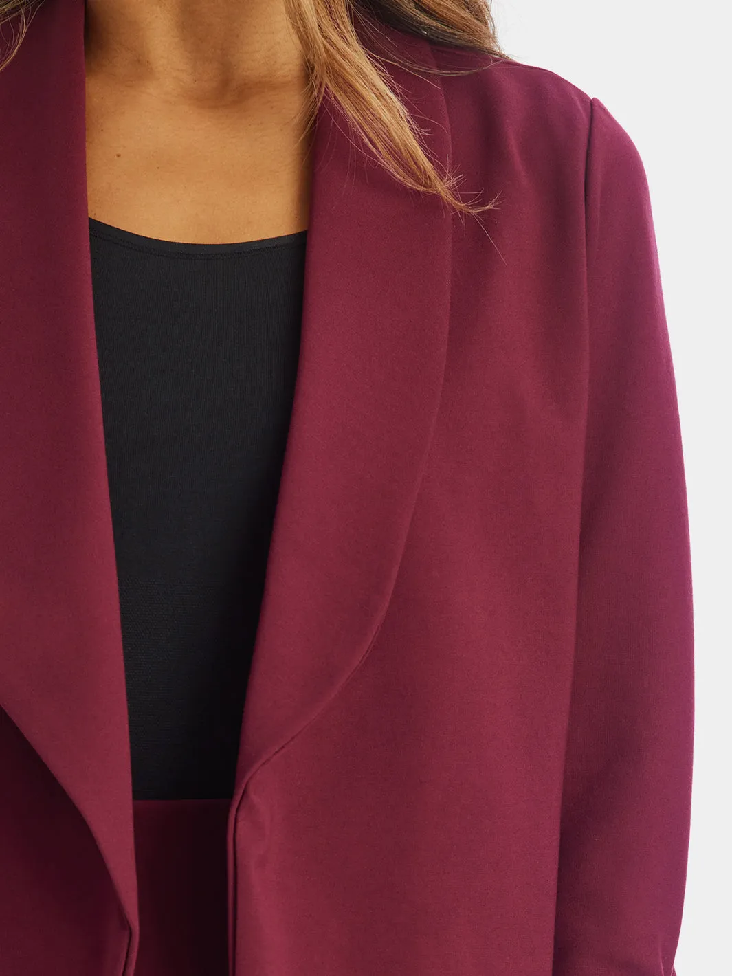 Open Front Blazer