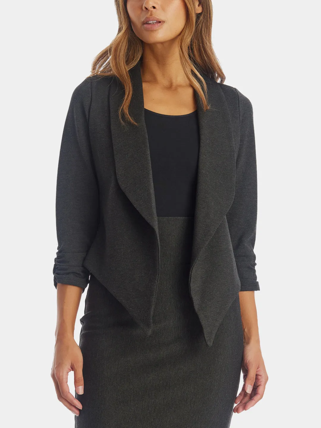 Open Front Blazer