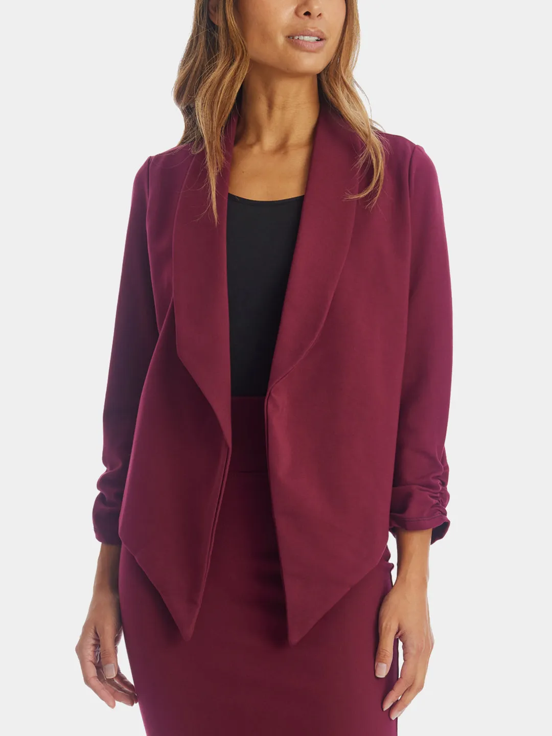 Open Front Blazer