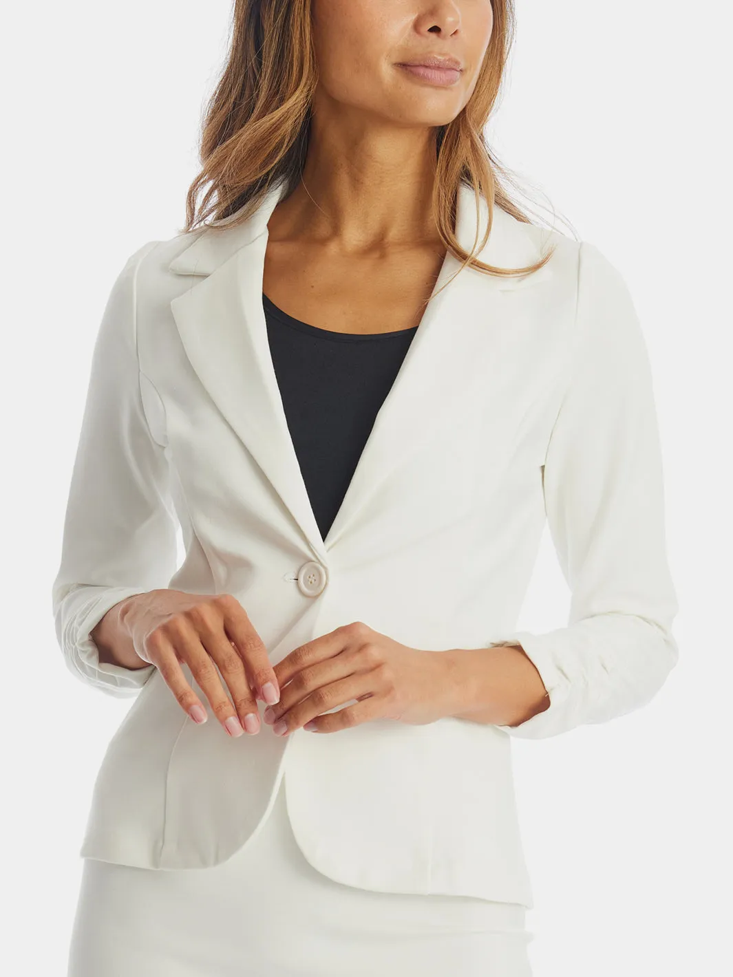 Open Front Blazer