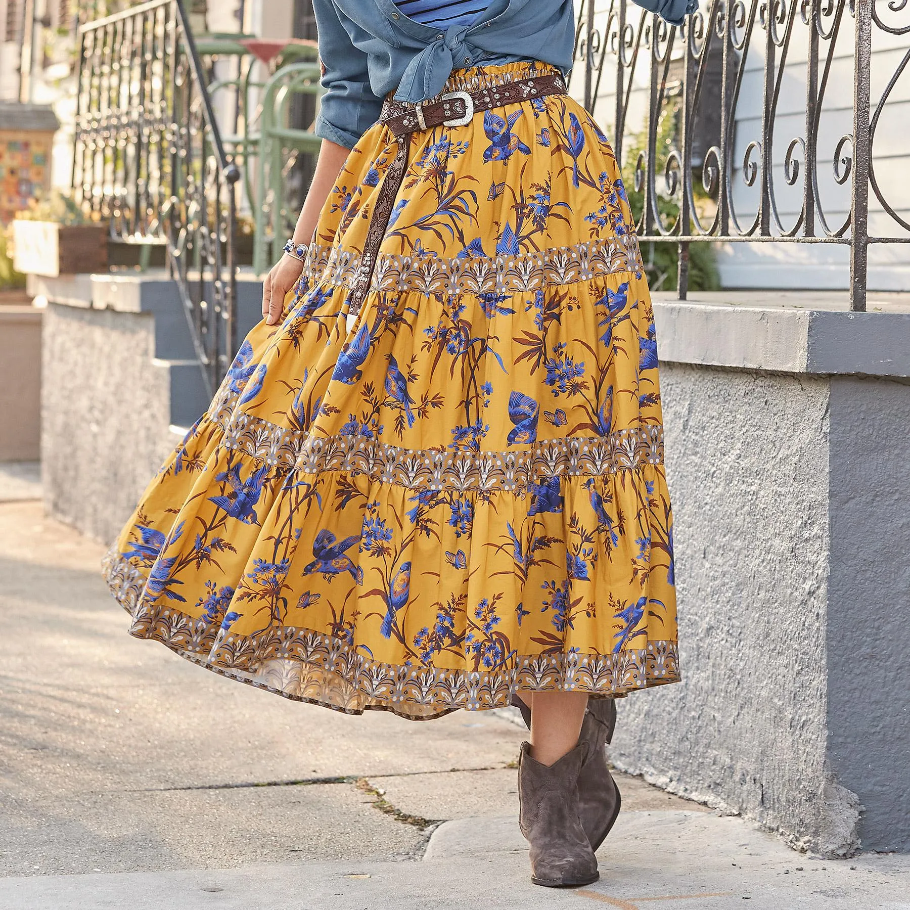 Parisian Menagerie Skirt