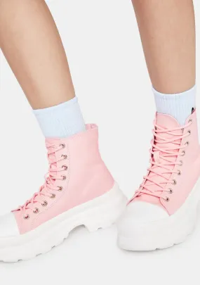 Pink Public Admirer Boots