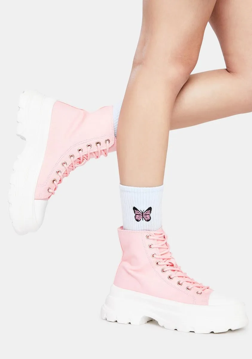 Pink Public Admirer Boots