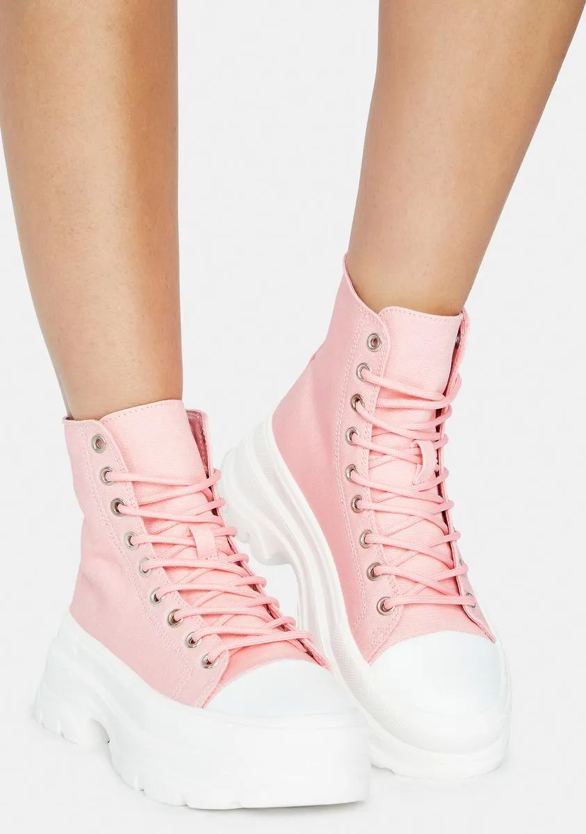 Pink Public Admirer Boots