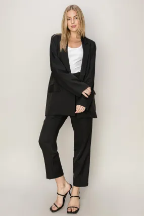 "It Girl" Open Front Blazer