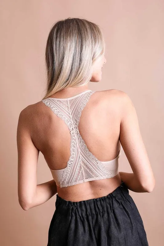 Racerback Lace Bralette