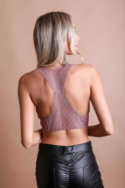 Racerback Lace Bralette