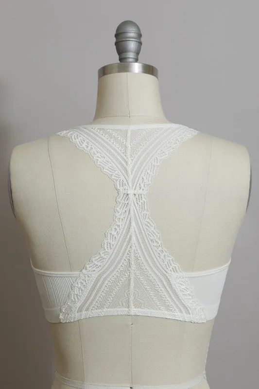 Racerback Lace Bralette