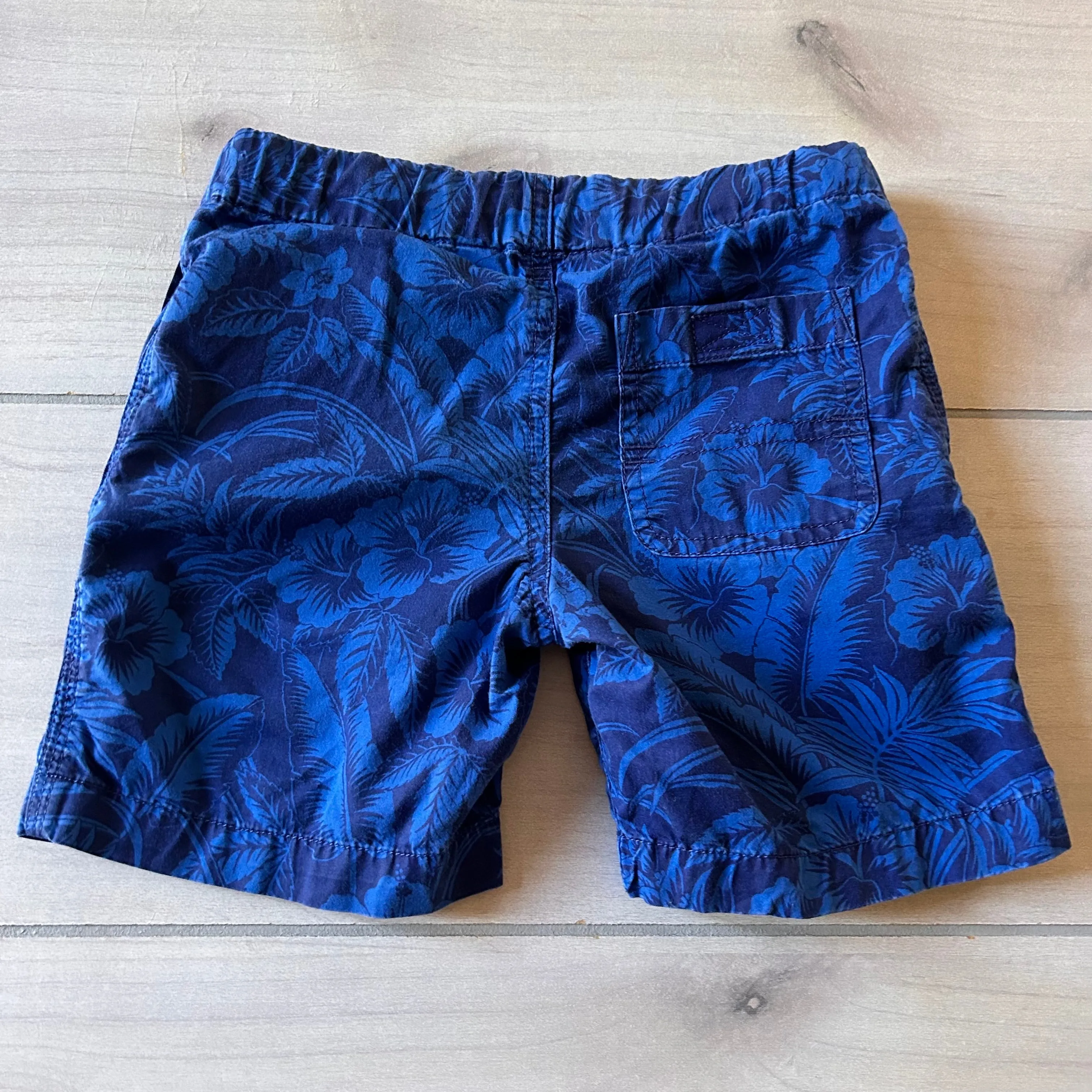 Ralph Lauren Polo Navy Blue Tropical Shorts