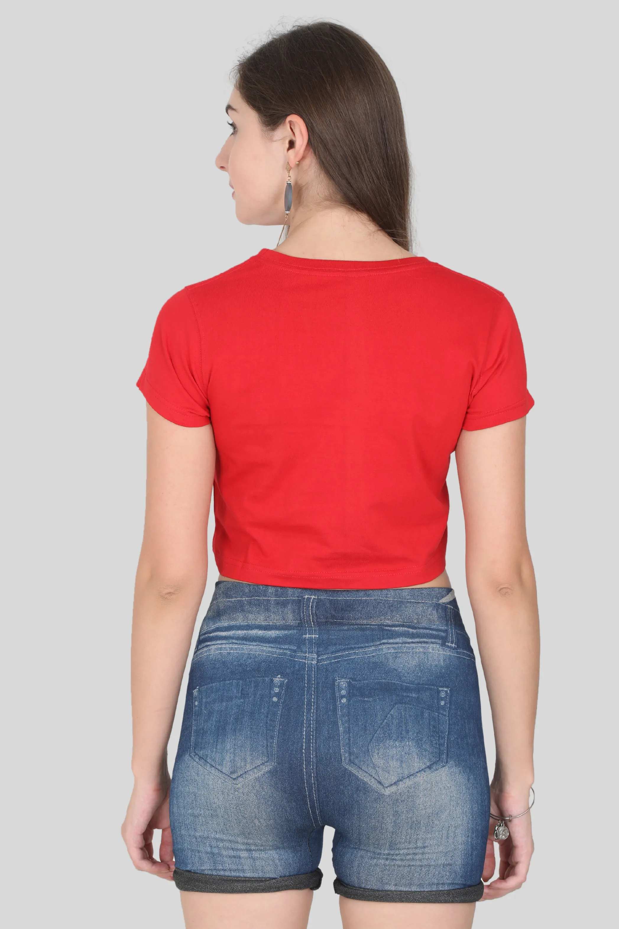 Red Crop Tops for women