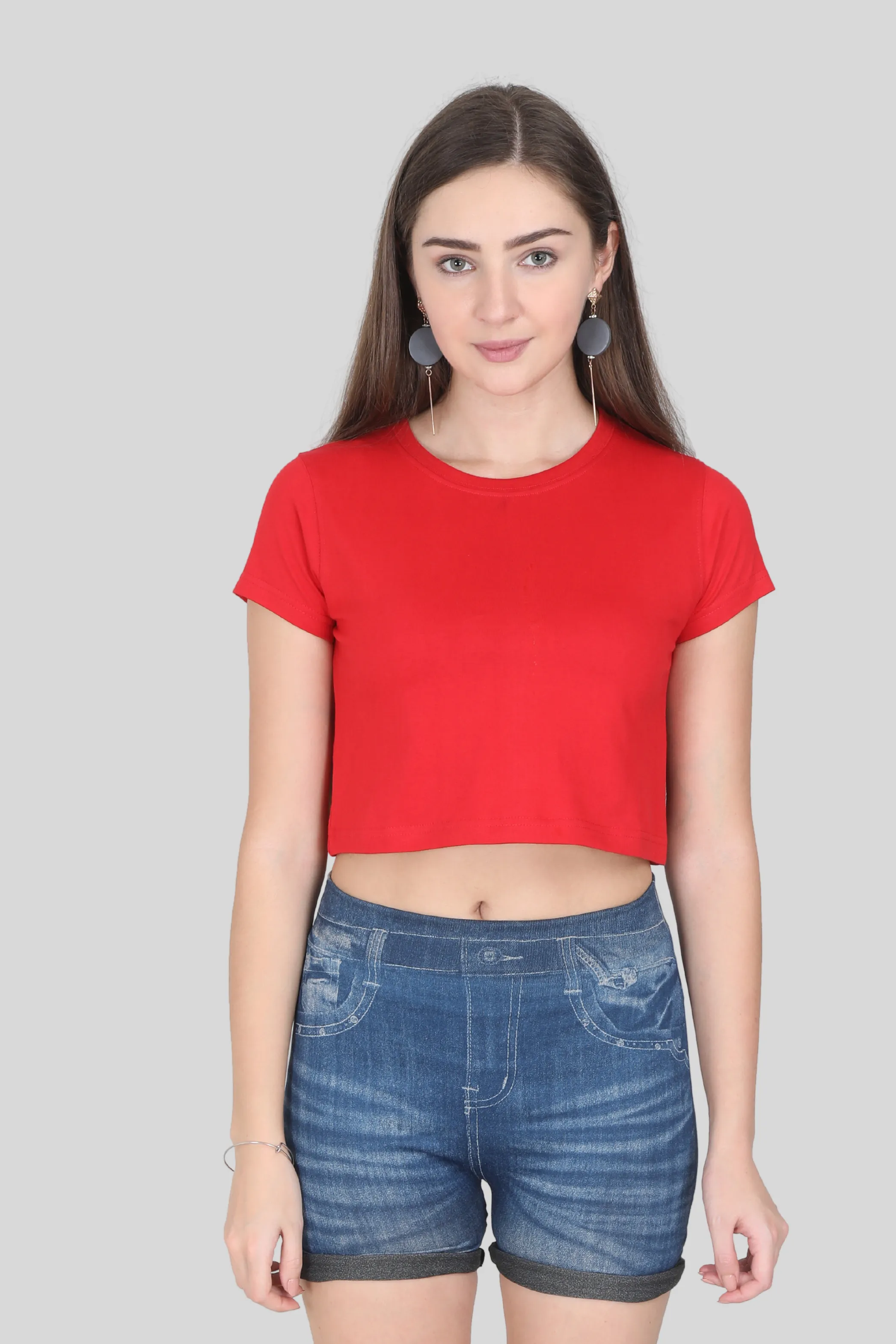 Red Crop Tops for women