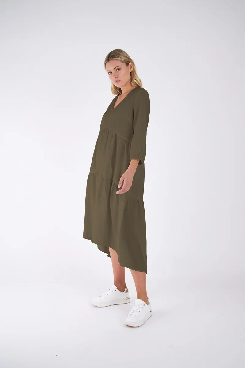 Sass - Alice Dress - Khaki