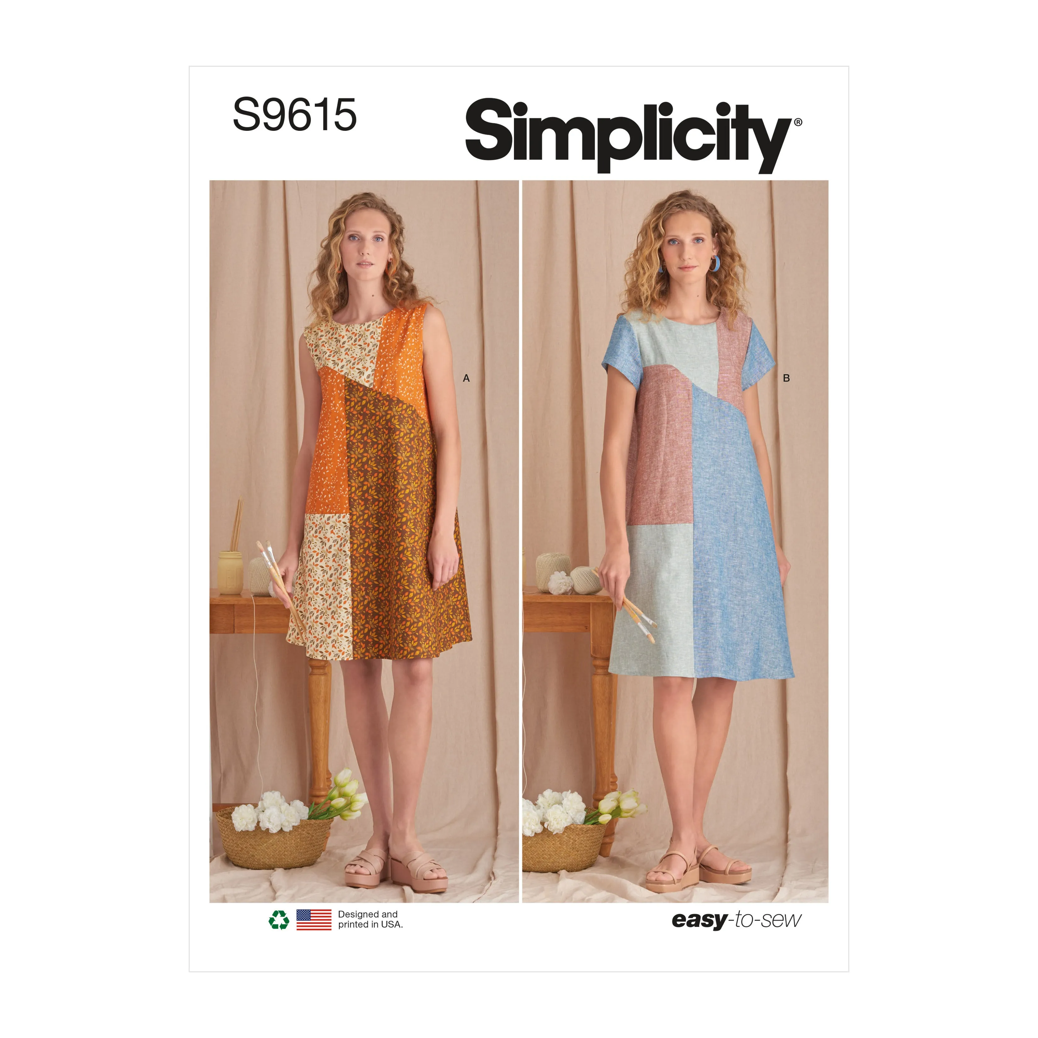 Simplicity Sewing Pattern 9615 Misses' Dresses