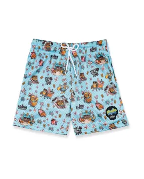 SpongeBob Squarepants x Jack's "Tiki Time" Boy's Mesh Shorts