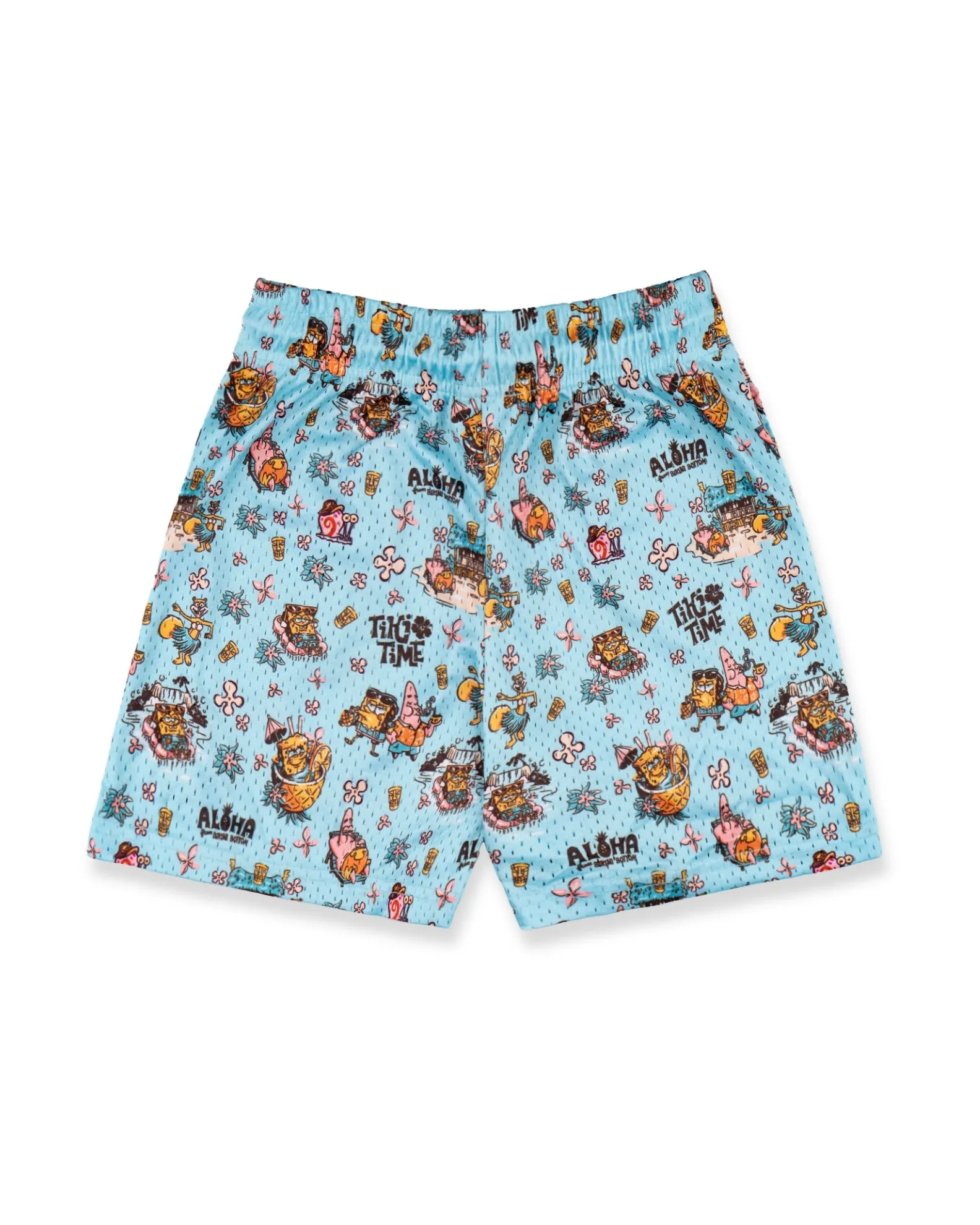 SpongeBob Squarepants x Jack's "Tiki Time" Boy's Mesh Shorts