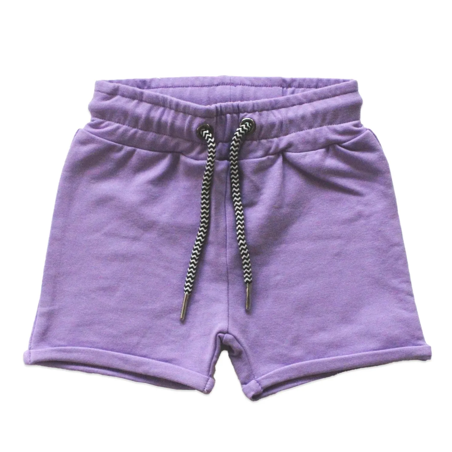 Whistle & Flute Bamboo Drawstring Shorts - Purple