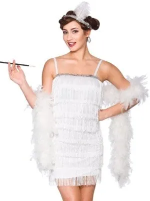 White Flapper Dress